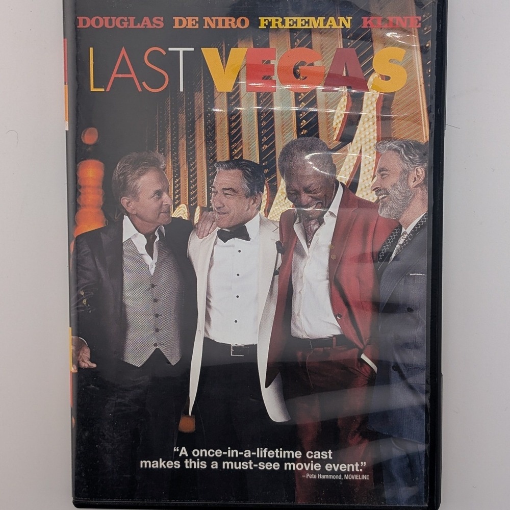 Sony Last Vegas DVD Movie PG-13 Black Excellent Comedy Michael Douglas Unisex